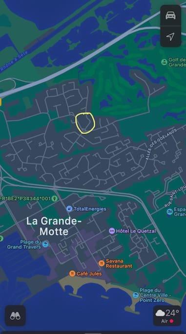 Magnifique Appartement Traversant Avec Vue Sur Le Golf La Grande Motte Exteriér fotografie